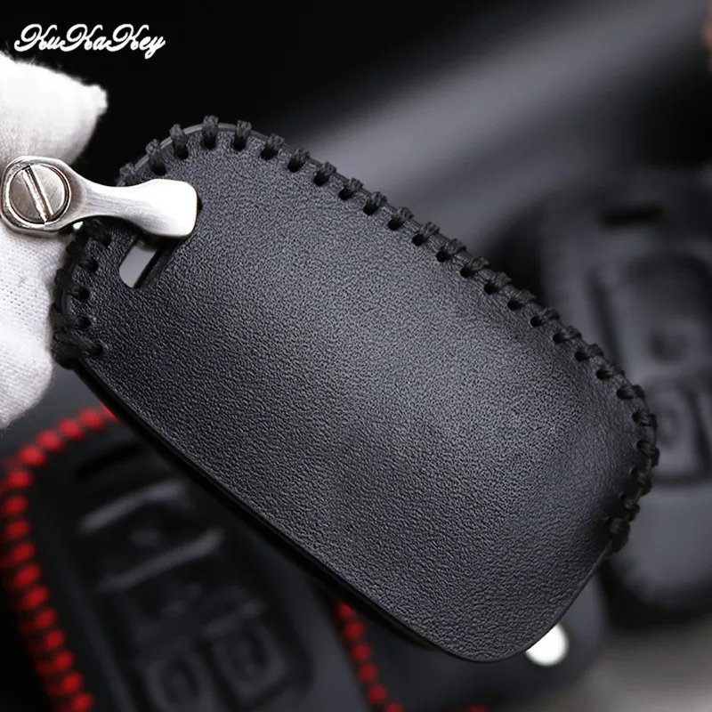 KUKAKEY кожаный чехол для автомобильного ключа Chevrolet Sonic Spark Cruze Captiva Lacetti Orlando Epica Trax Smart