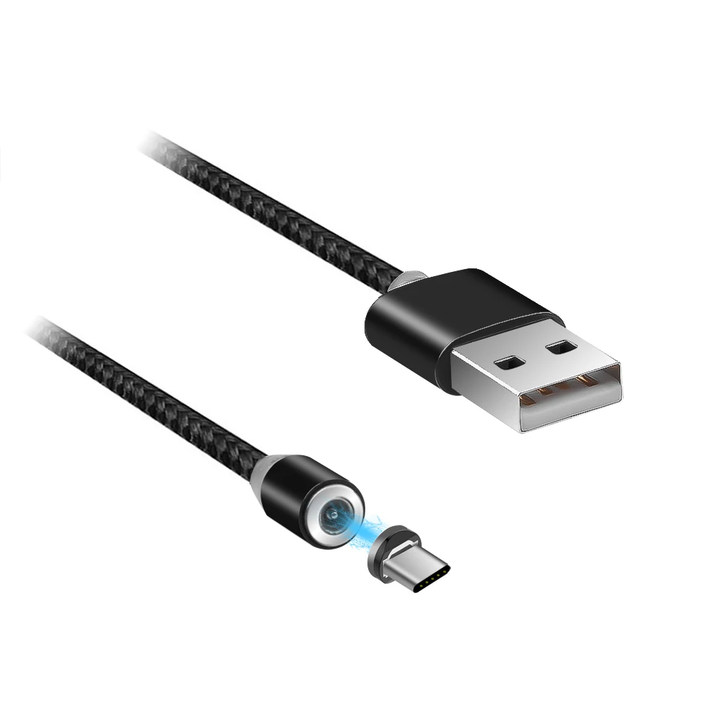 Магнитный зарядный кабель kebidu 1 м Micro USB для iPhone XR XS Max X магнитное зарядное