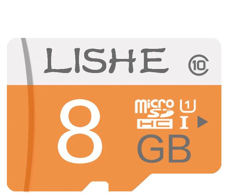 100% Оригинальные LISHE 50 шт. оптовая продажа версии Micro SD карты Class10 TF card16gb 32 ГБ 8