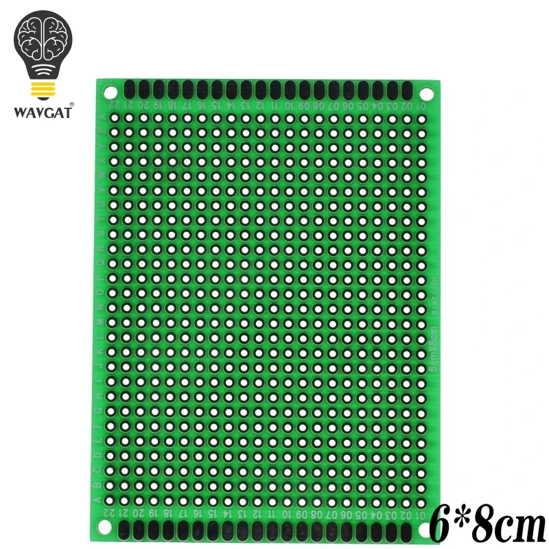 Двухсторонний прототип для Arduino универсальная печатная плата 9x15 8x12 7x9 6x8 5x7 4x6 3x7 2x8