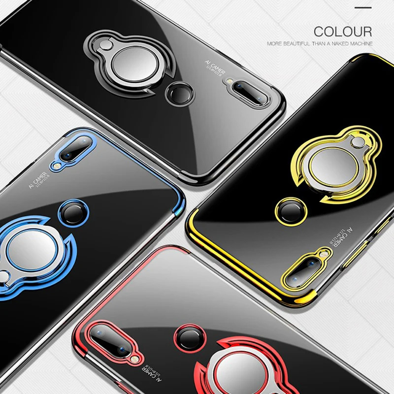 Для Huawei Nova 3 3i чехол ультра тонкий прозрачный мягкий ТПУ покрытие 360 с