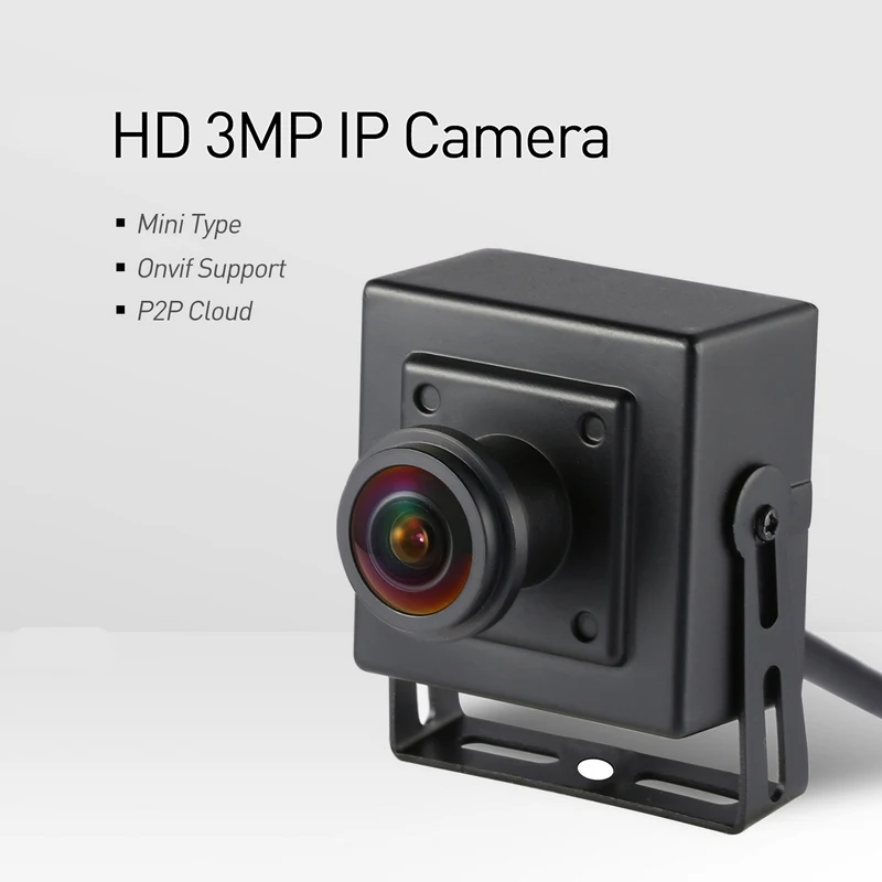 H.265 рыбий глаз HD 3MP мини Тип IP камера 1296 P/1080 P Крытый безопасности ONVIF P2P CCTV системы
