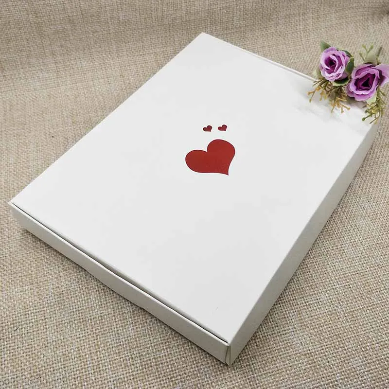 24 шт. коробка для Дня матери красное сердце большая удлинения Свадебный декор