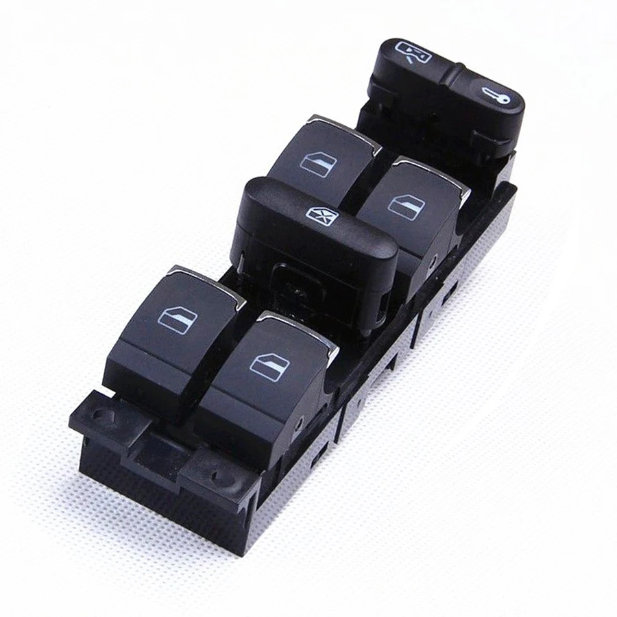 TUKE Qty 5 OEM хромированные боковые силовые оконные переключатели для VW Jetta Passat B5 olf Mk4