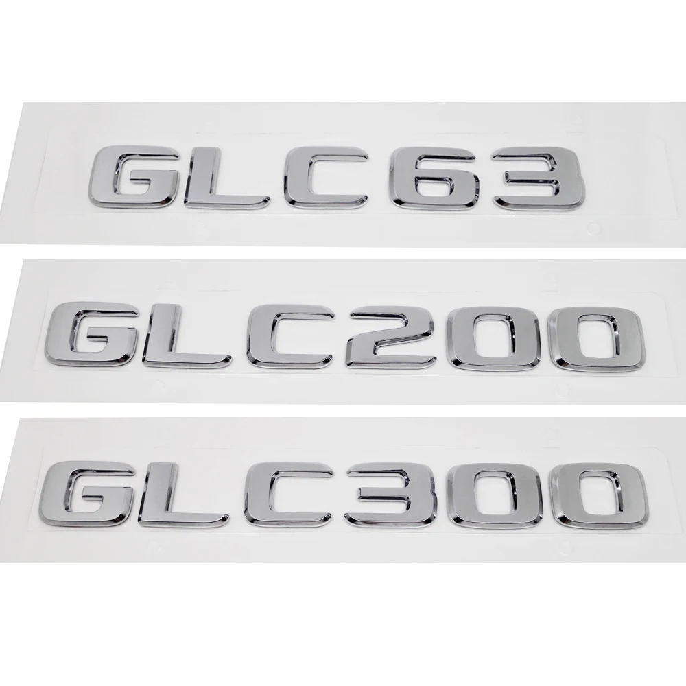 Пластиковая наклейка для Mercedes Benz AMG GLC Class GLC63 GLC200 GLC300 W203 W210 W209 W245|Наклейки на