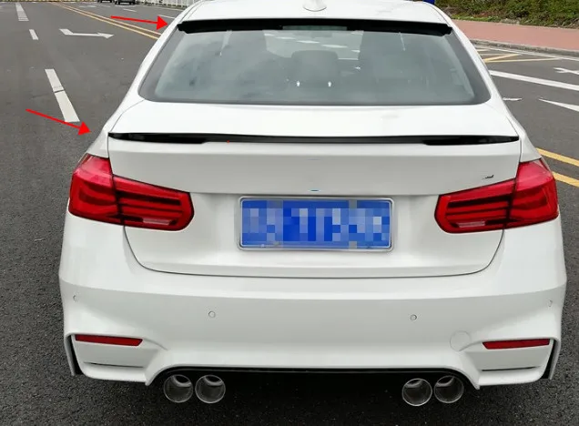 Для BMW F30 F35 Новый 3 серии спойлер Высокое качество ABS из материала для P Стиль 320i 320li