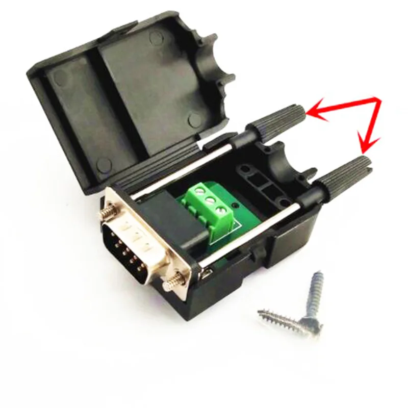 10 шт. 9 контактный разъем DB9 женский мужской usb rs232 для последовательного порта