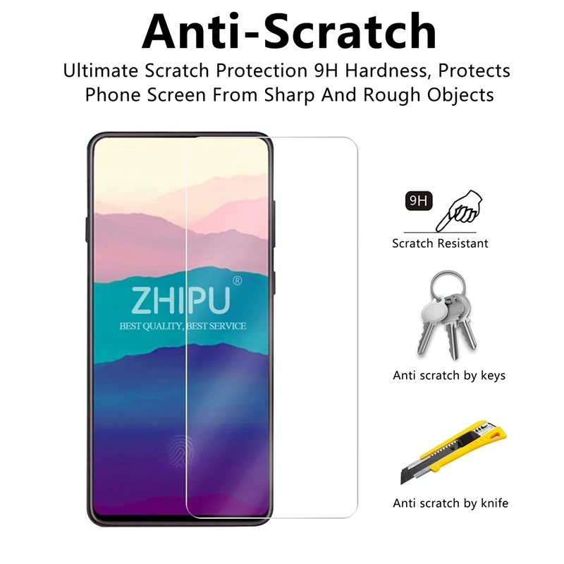 2 предмета закаленное Стекло для samsung Galaxy A90 Экран протектор 2.5D с уровнем