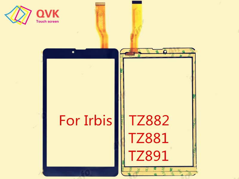 Черная 8 дюймовая сенсорная панель для Irbis TZ877 TZ890 TZ884 TZ892 TZ883 TZ882 TZ881 TZ891 TZ81L TZ90 3G 4G|glass
