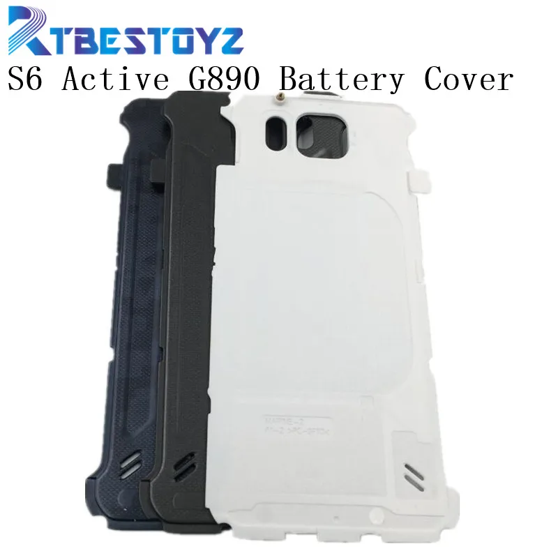 Задняя крышка батарейного отсека RTBESTOYZ для Samsung Galaxy S6 Active G890 Крышка отсека|Корпусы