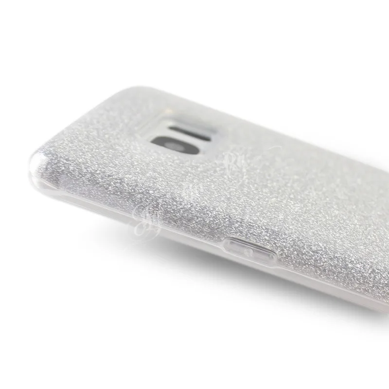 3 в 1 чехол сверкающий с блестками для samsung Galaxy S10 плюс S10e S9 S8 Note 8 9 A6 A8 прочный армированный чехол для телефона флэш-мерцающая пудра Coque