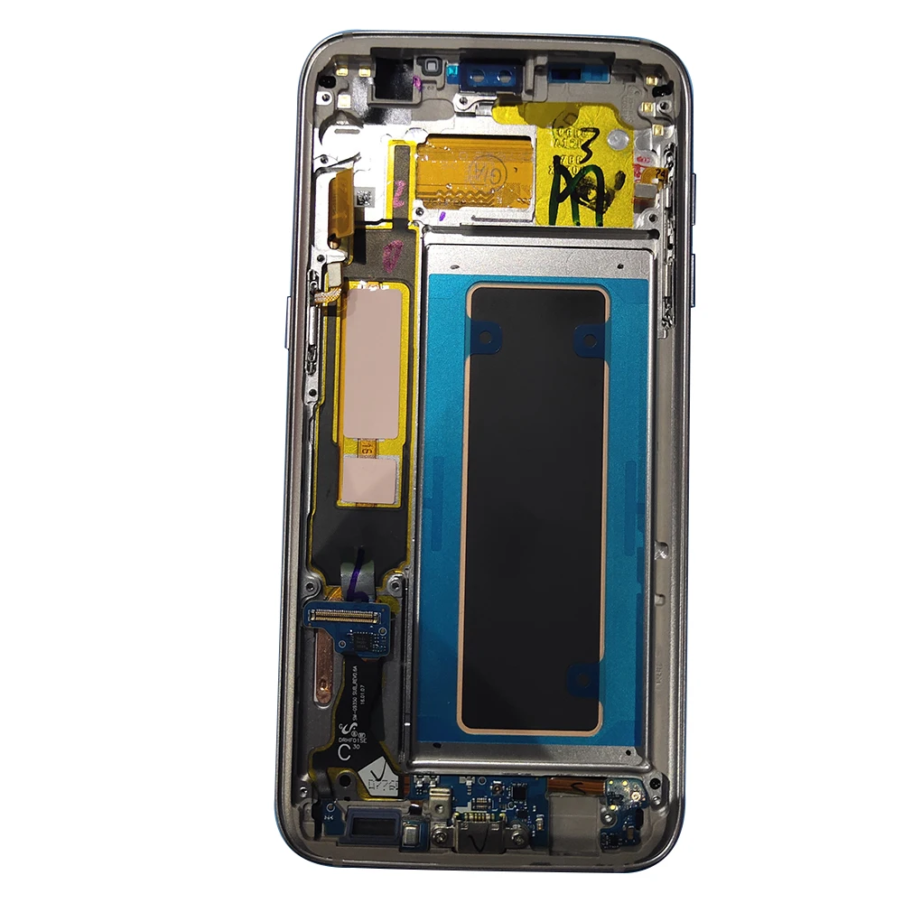 Тестовый ЖК дисплей для samsung Galaxy S7 edge G935 кодирующий преобразователь сенсорного