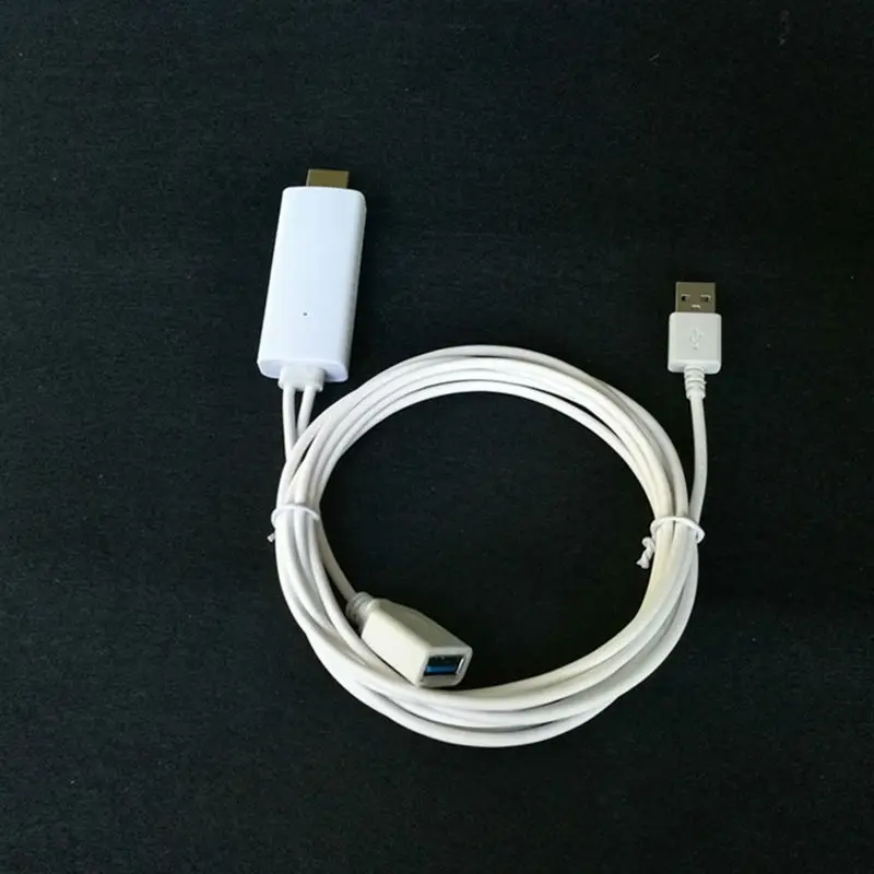 Measy i8 высокоскоростной 8 контактный USB кабель для HDMI HDTV AV TV Stick 1080P цифровой адаптер