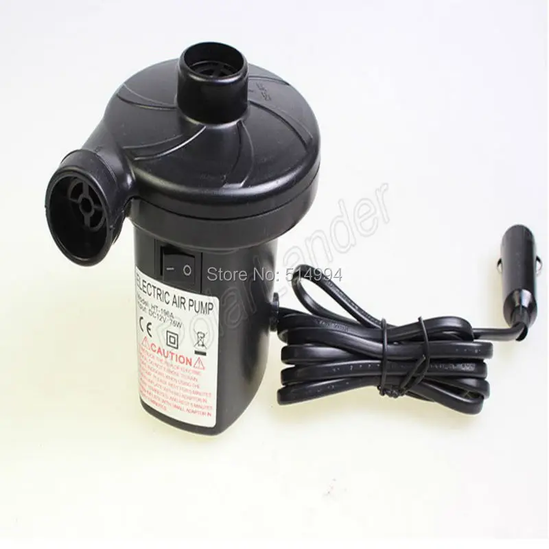 new arrival 12V/4800PA AC Car Electric Air Pump For Camping Airbed Boat Toy Inflator This is design brand high quality | Автомобили и