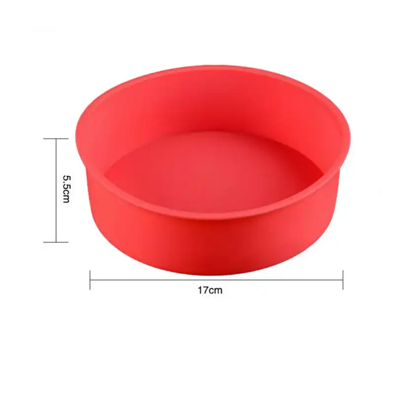 IVYSHION кухонные инструменты для выпечки круглая силиконовая форма пирога формы DIY - Фото №1