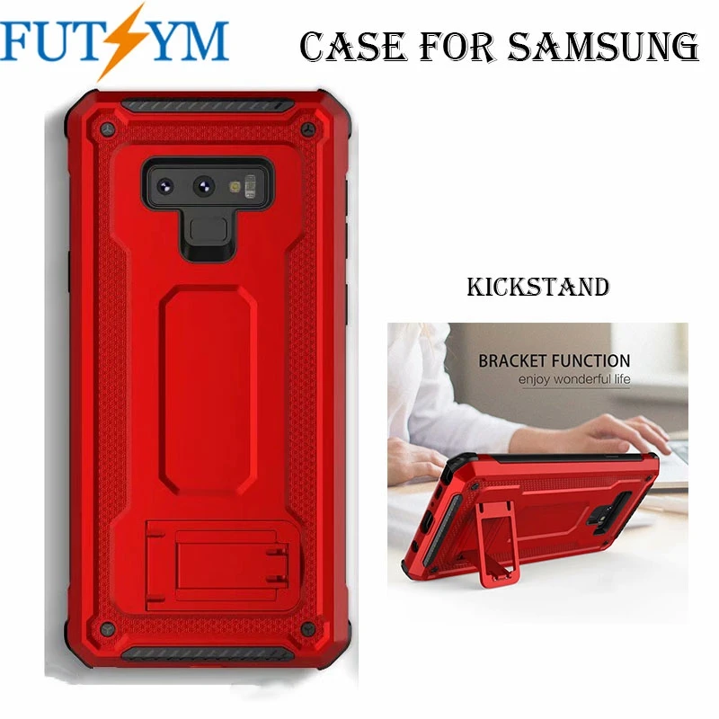 Мягкая рамка Kickstand противоударный чехол для samsung Galaxy S10e Дело палец кольцо S8 S9 S10
