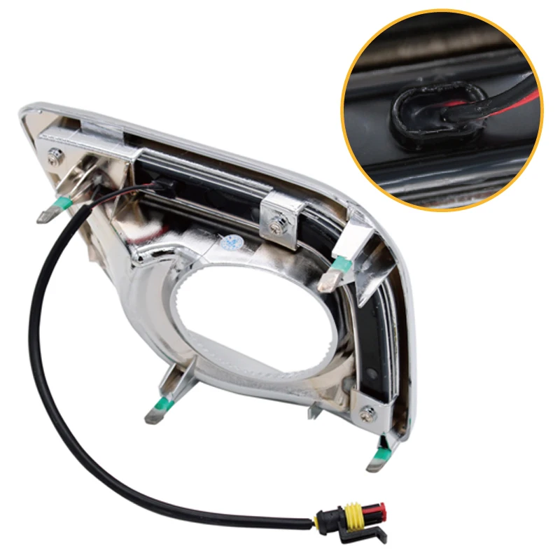 Автомобильные светодиодные дневные ходовые огни с отверстием для