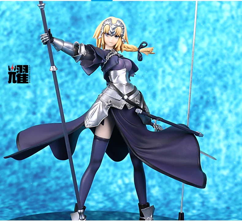 Аниме Фигурка 22 см Fate/Apocrypha Jeanne dɺrc Saber Lily ПВХ фигурка коллекционная игрушка