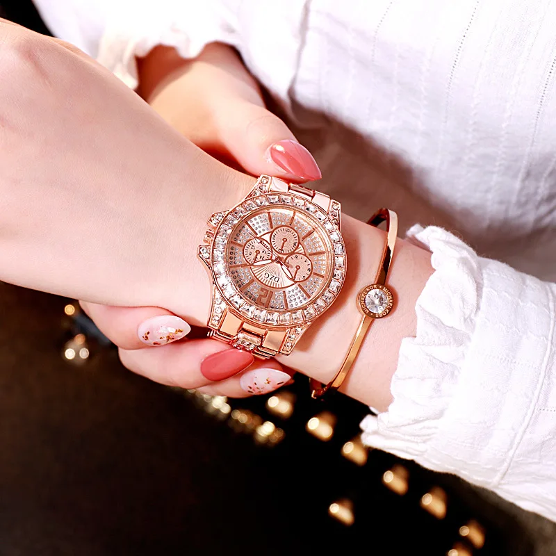 Женские часы со стальным ремешком All Stars Модные Кварцевые женские наручные с