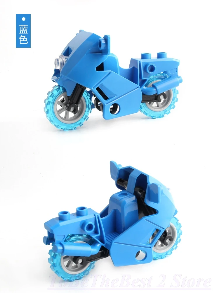 Лидер продаж Duplo мультфильм город автомобиль спасательная машина скорой помощи гоночный автомобиль модель строительные блоки Duploed конструктор развивающий игрушки для детей города