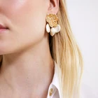 Женские серьги-подвески ZA, элегантные серьги с кисточками и жемчугом для свадебной вечеринки, 2019