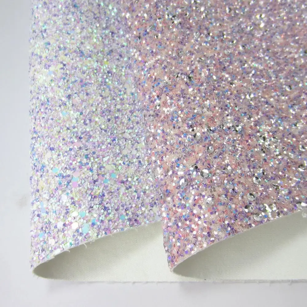 Фиолетовый толстый Блеск Ткань Кожа Для DIY луки A4 лист 8 &quotx 11 8&quot 1 шт