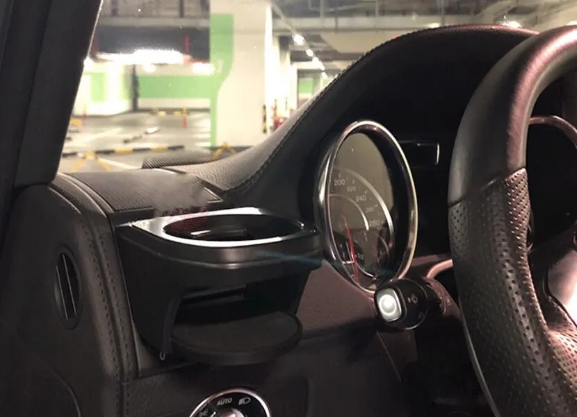 EOsuns Автомобильный держатель для бутылки с водой для напитков, держатель для двери, подставка для напитков, пластиковый держатель для напитков для Mercedes-Benz
