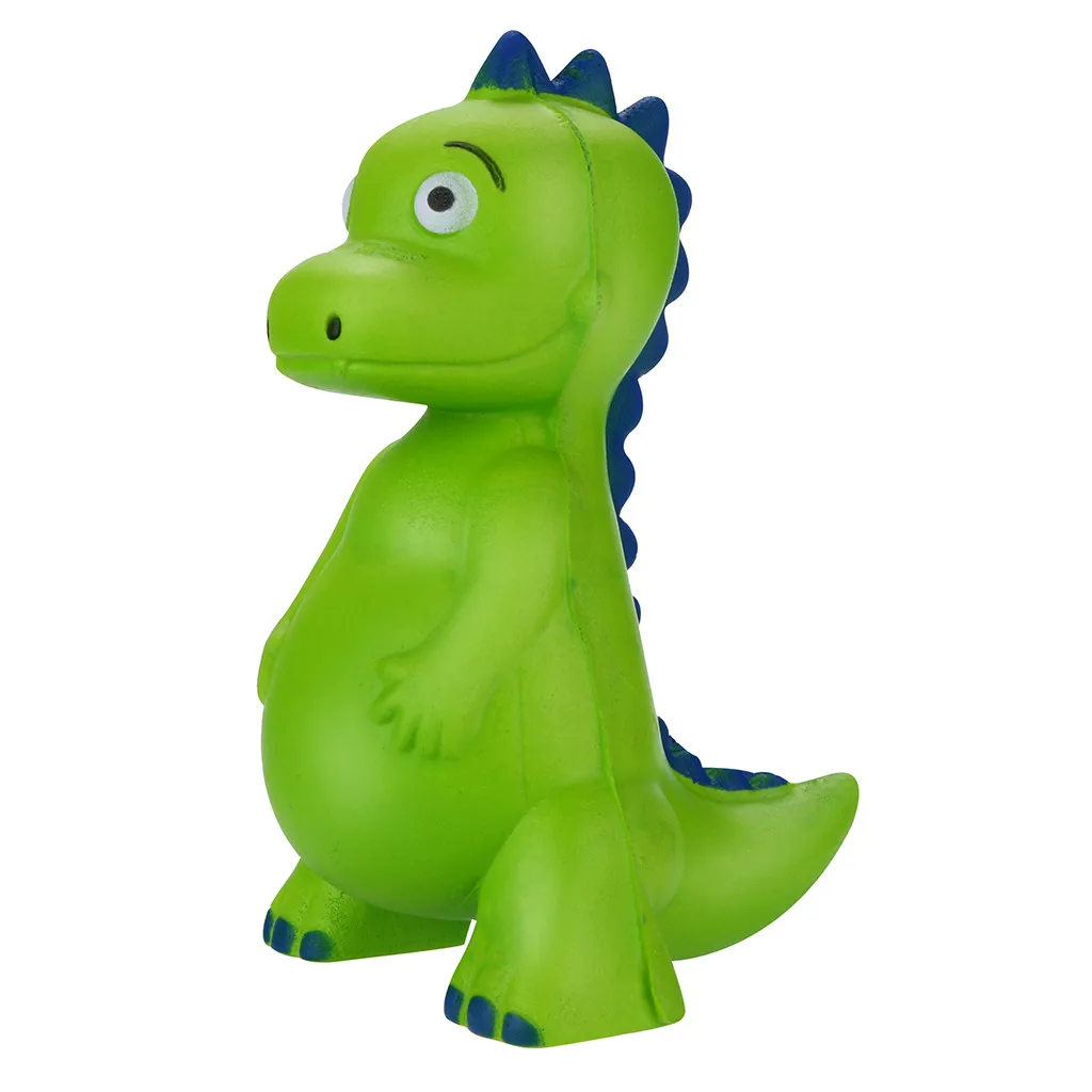 Сжимаемые Мультяшные динозавры T Rex Ароматические медленно растущие сжимаемые