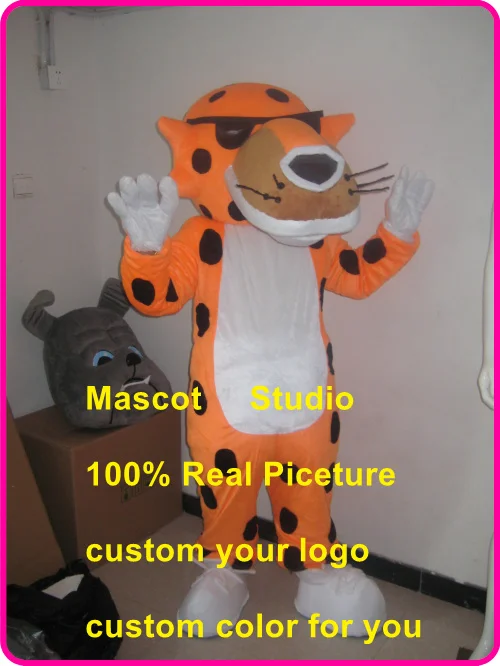 Костюм талисмана из черной Пантеры леопарда Ягуара индивидуальный маскарадный