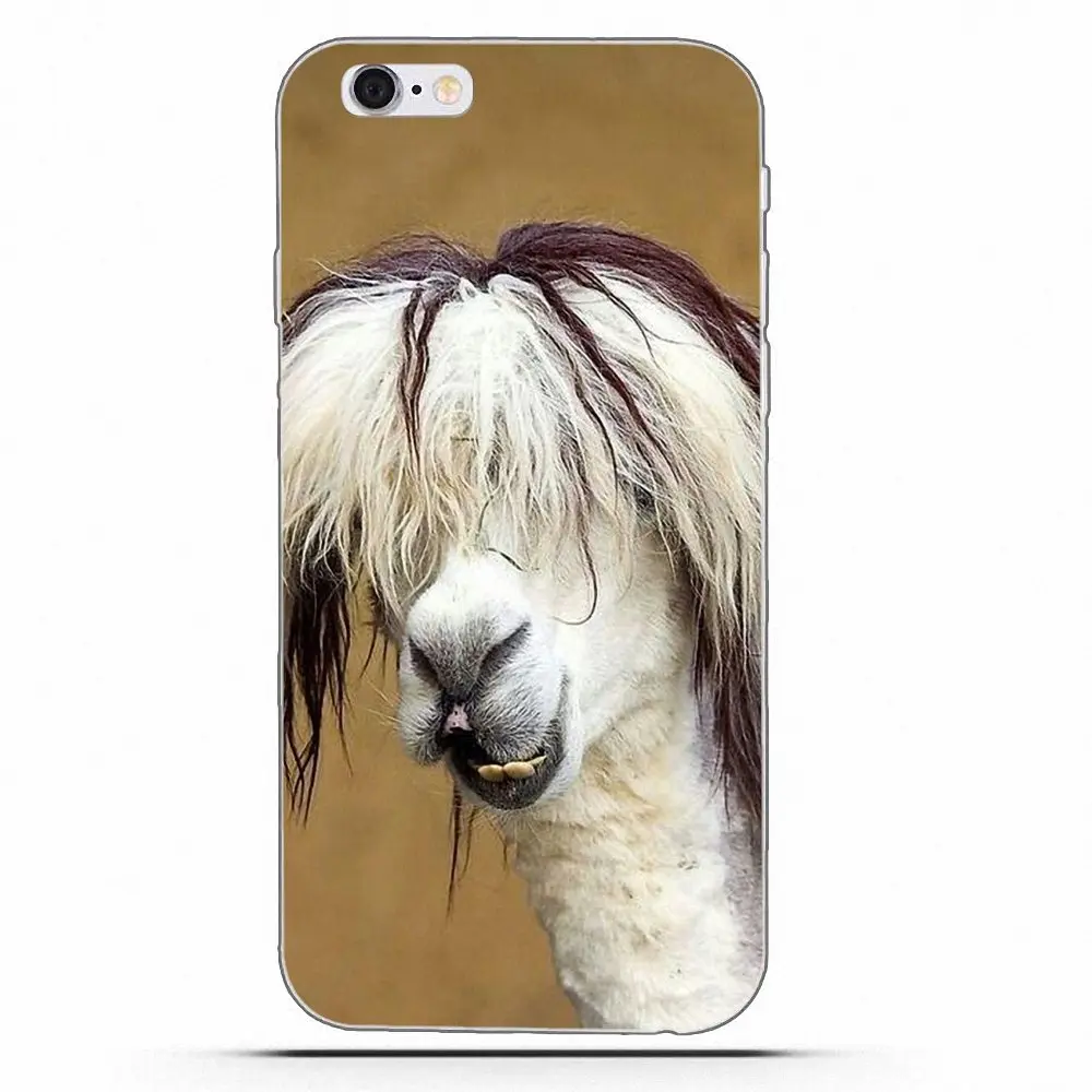 Swag Llama Alpacas для Apple iPhone 4 4S 5 5C 5S SE 6 6S 7 8 Plus X Мягкие ТПУ чехлы мобильных телефонов |