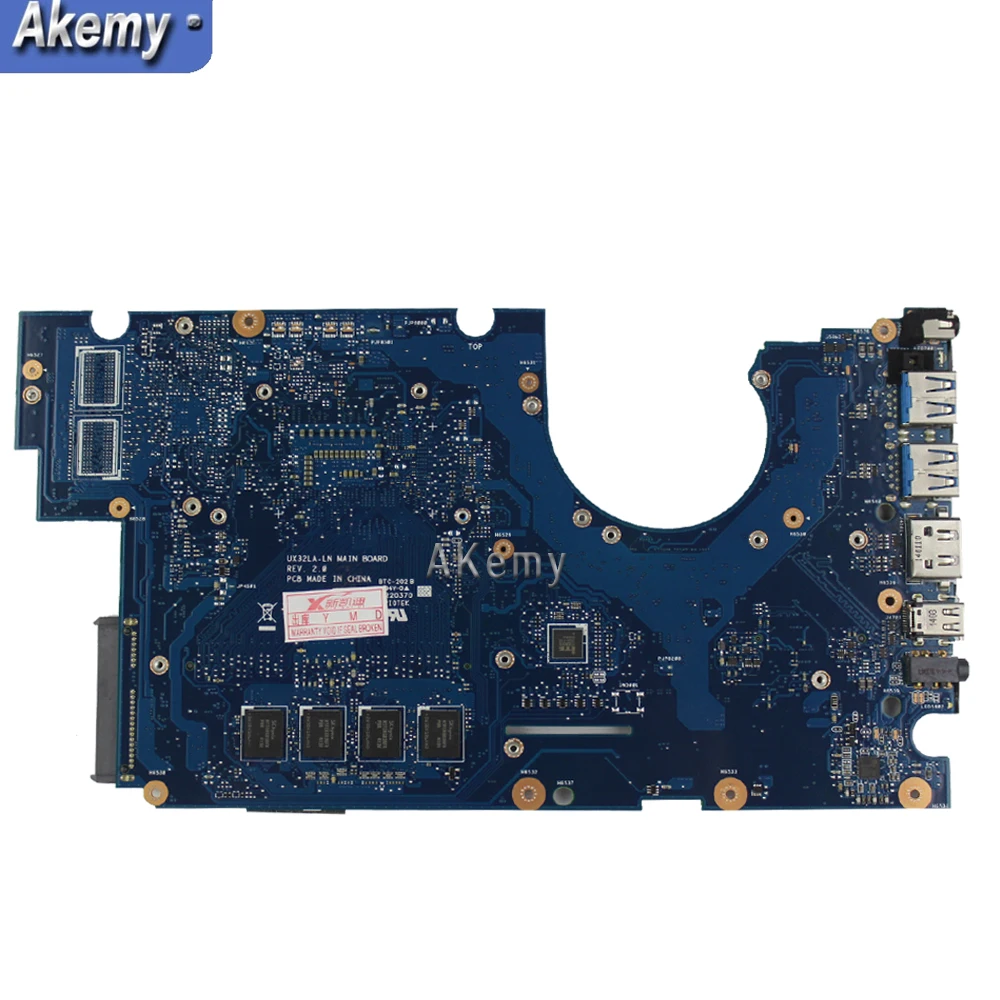 UX32LA I5 4200 процессор 4 Гб RAM материнская плата для For Asus UX32LN UX32L LN ноутбука