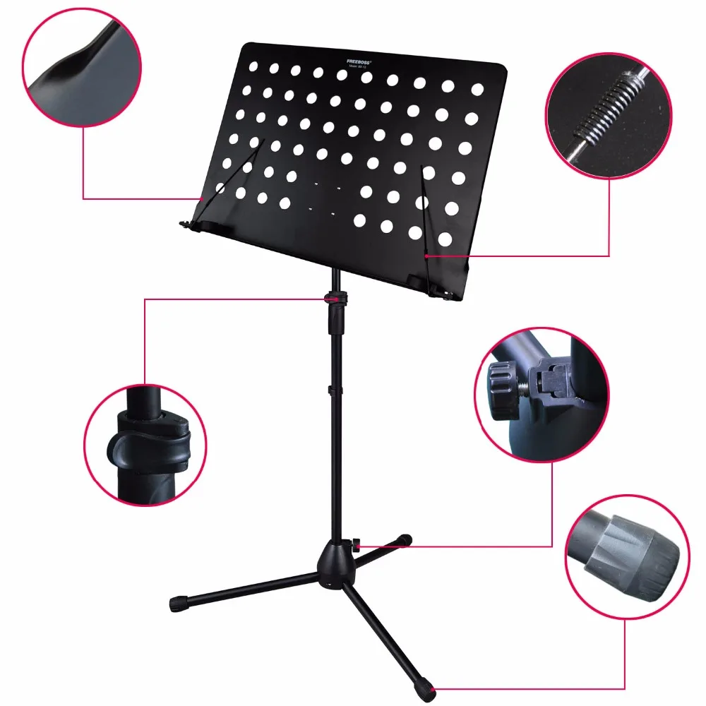 Freeboss BS 13 стойка инструмента музыка книжные стенды пюпитр|stand|stand music |