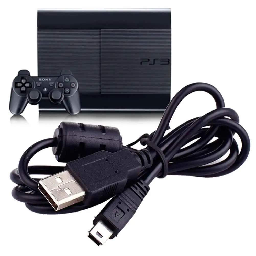 Зарядный кабель USB для Sony Playstation 3 PS3 контроллер геймпад кабели ps3 шнур зарядный