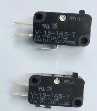 

Microswitch V-15-1A5-T BY OMI V15M0064H 15A 250VAC V small basic switch