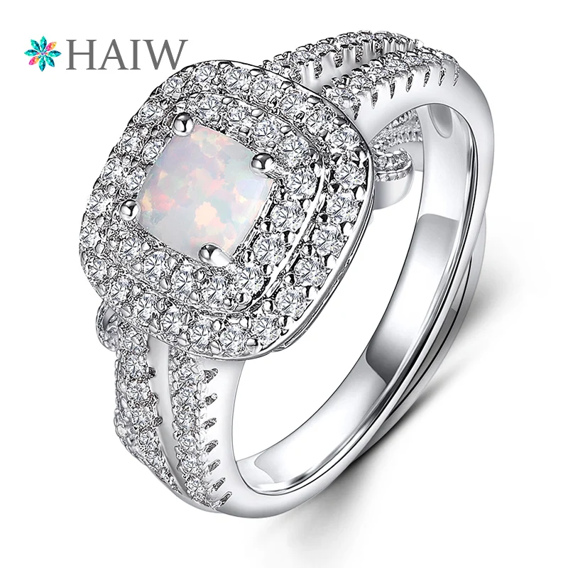 Хотите Горячие micro diamond опал! 925 Серебряные кольца Мистик Топаз Болгария украшения