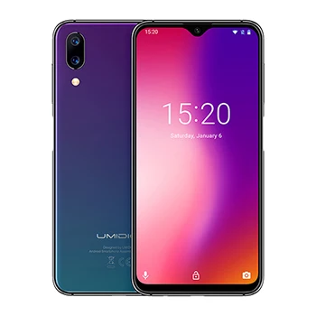 UMIDIGI One Max, глобальная версия, четыре ядра, 4 Гб, 128 ГБ, 6,3 дюйма, полный дисплей, двойная камера, NFC, беспроводное зарядное устройство, для лица, ID, смартфона
