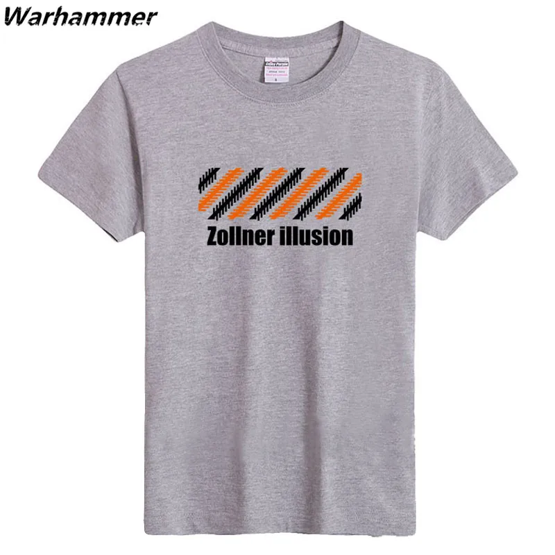 Футболки Zollner illusion мужские 220gsm хлопковые футболки с принтом S 3XL Большие размеры