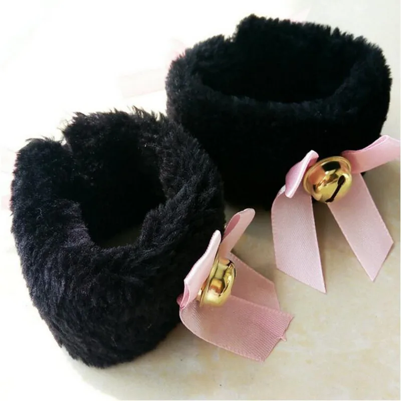 Women Lady Cat Girls Plush Bell Neckwear Wristband Housekeeper Maid Dress Props Party Cosplay Costume Halloween Christmas|costume accessories|maid