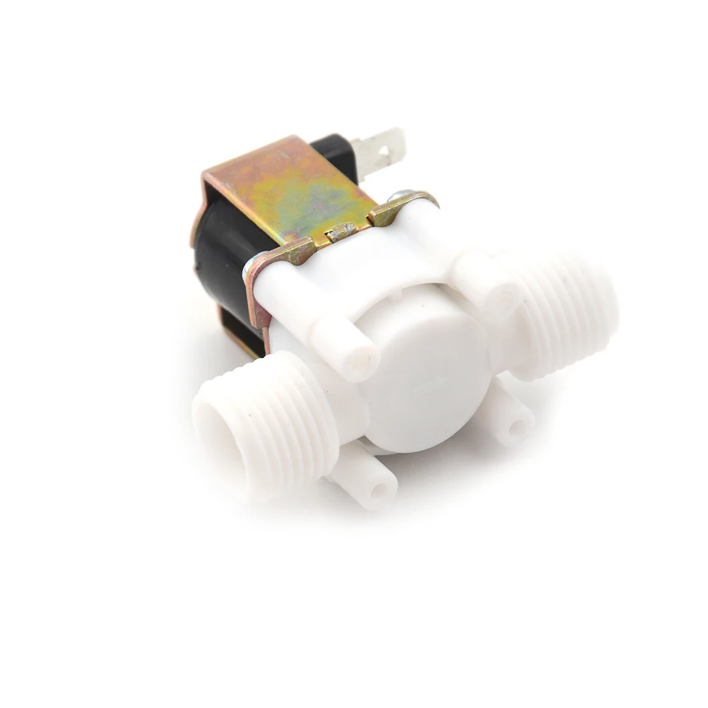 Электрический электромагнитный клапан 1 шт. 12 В постоянный ток N/C вход воды 1/2