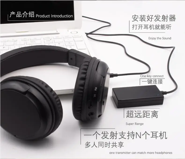 SikkiS Беспроводные Проводные Bluetooth ТВ FM наушники складные для старшего класса мобильного телефона стерео Бас Звук KST-900ST2