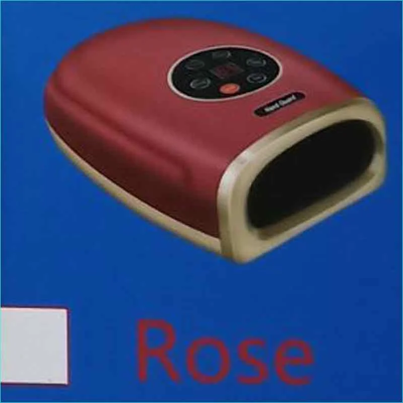 rose Встроенный литиевый аккумулятор электрический Акупрессура пальмовый массажер протектор красота уход за руками расслабляющие инструменты - Цвет: rose