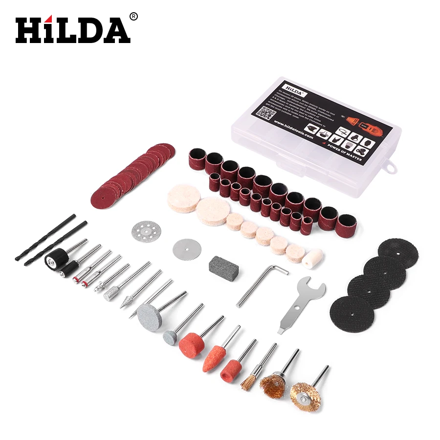 Аксессуары HILDA для вращающегося инструмента Dremel 92 шт. | Инструменты