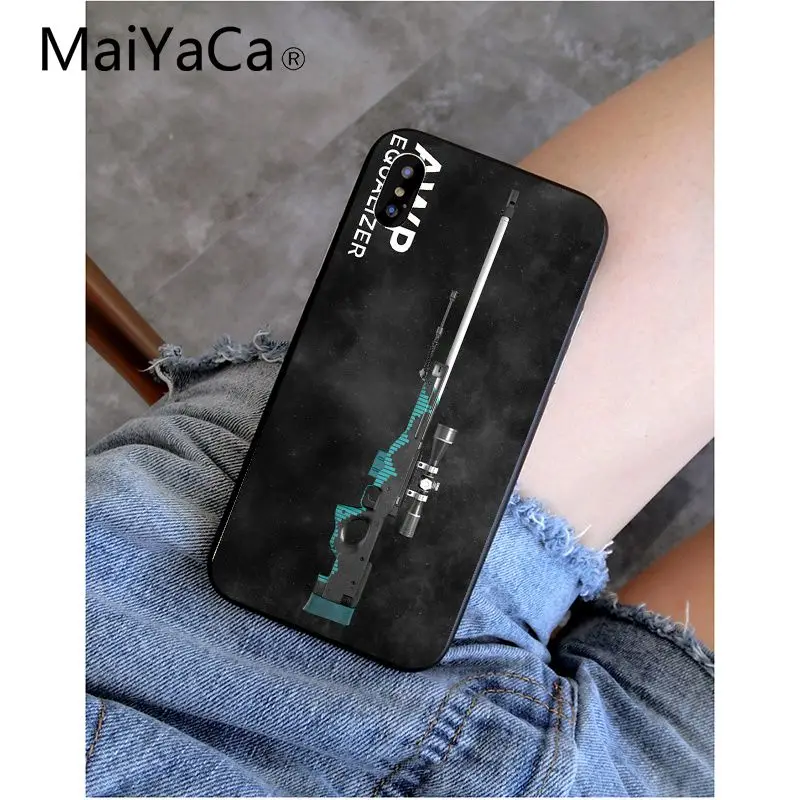 MaiYaCa Counter Strike cs go красочные милые телефон интимные аксессуары чехол для iPhone 5 5Sx 6 7 plus 8 X XS MAX XR