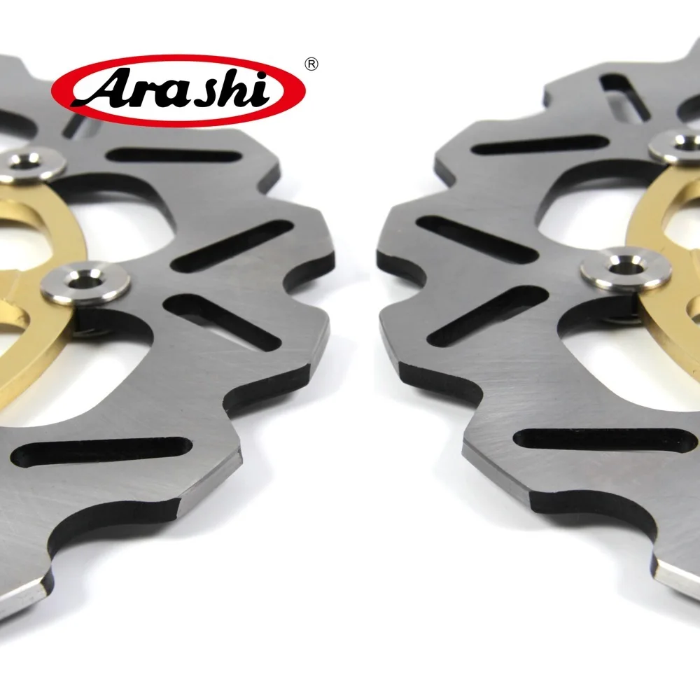 Араши 1 пара ZX10R 08-15 ЧПУ передние тормозные диски для KAWASAKI NINJA ZX 10R ZX-10R 2008 2009 2010 2011 2012 2013
