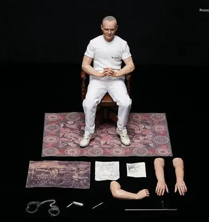 1 Для коллекции BLITZWAY 10301 1/6 Hannibal Lecter The Silence of the Lambs Prisoner Ver. 10302 облегающая куртка с фигуркой - Цвет: 1