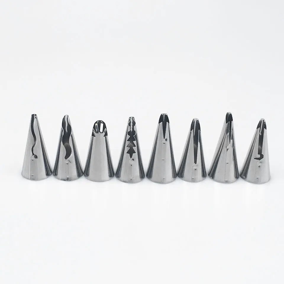 Набор насадок для украшения торта из нержавеющей стали 10 шт./компл.|Наборы