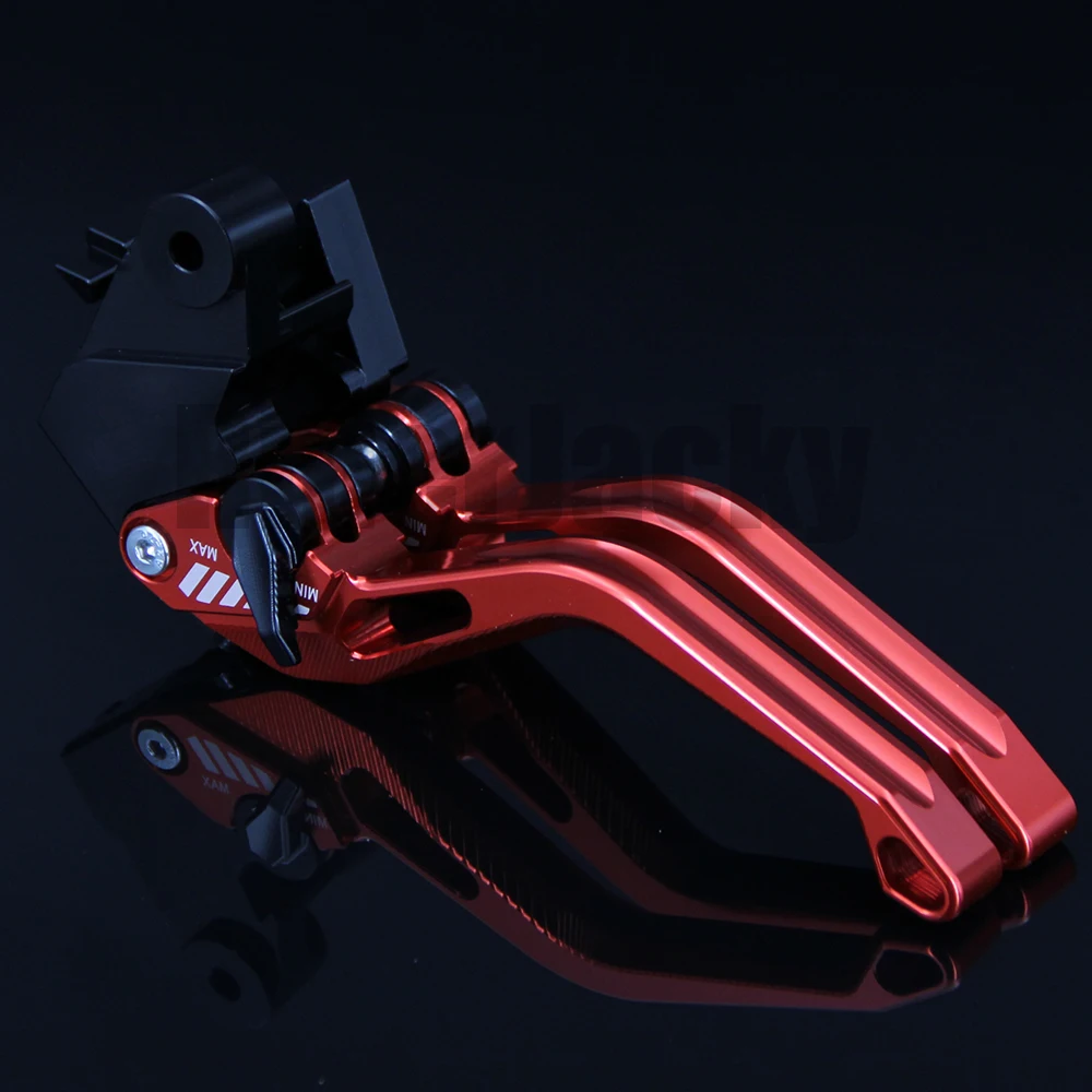 

8 Colors 3D Rhombus Hollow Design patent For Honda RVF All years CNC Red Motorcycle Adjustable Brake Clutch Levers With Logo