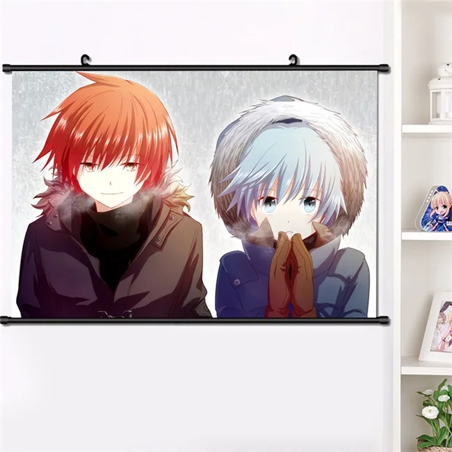 P Аниме Убийца класс Kayano Kaede Akabane Karuma Shiro настенный Свиток Плакат манга настенные подвесные плакаты украшение дома искусство - Цвет: P