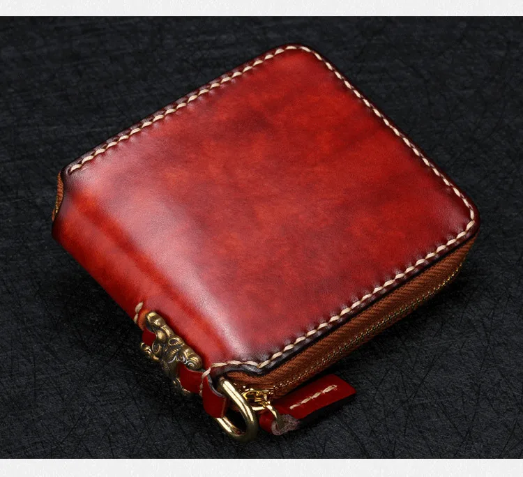 Короткая изящная подвеска на кошельки из коровьей кожи тисненая сумка женский