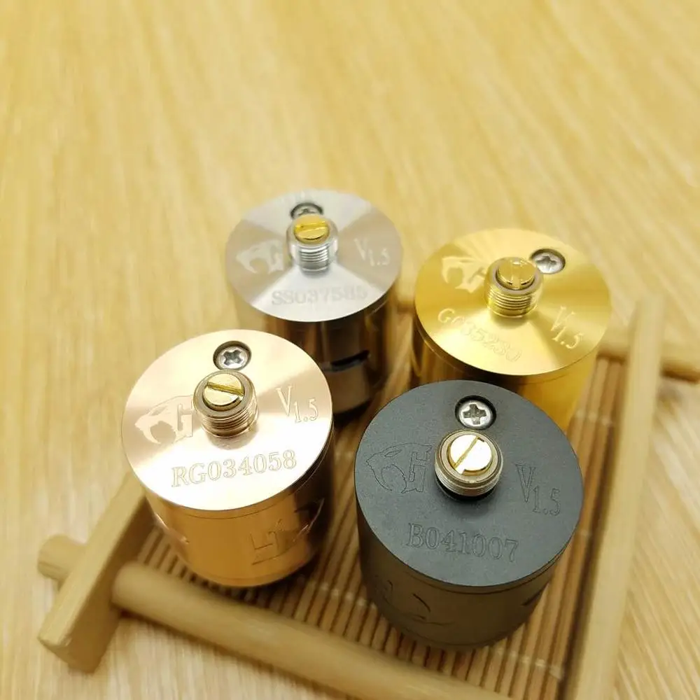 Оригинальный Goon v1.5 RDA атомайзер 528 электронная сигарета бак Rebuildable капающий